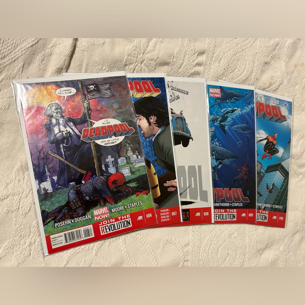 DEADPOOL COMIC BOOKS!